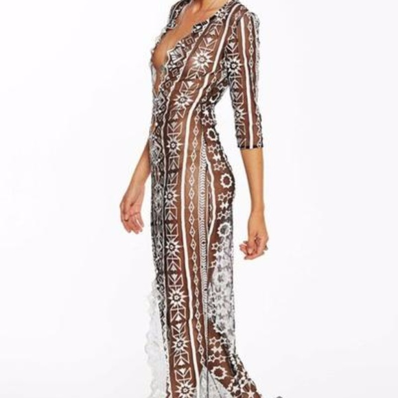 Galactic Birkin Gown in Starlight - Picture 4 of 6